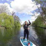 Toerist in eigen stad: SUP-boarding in Utrecht