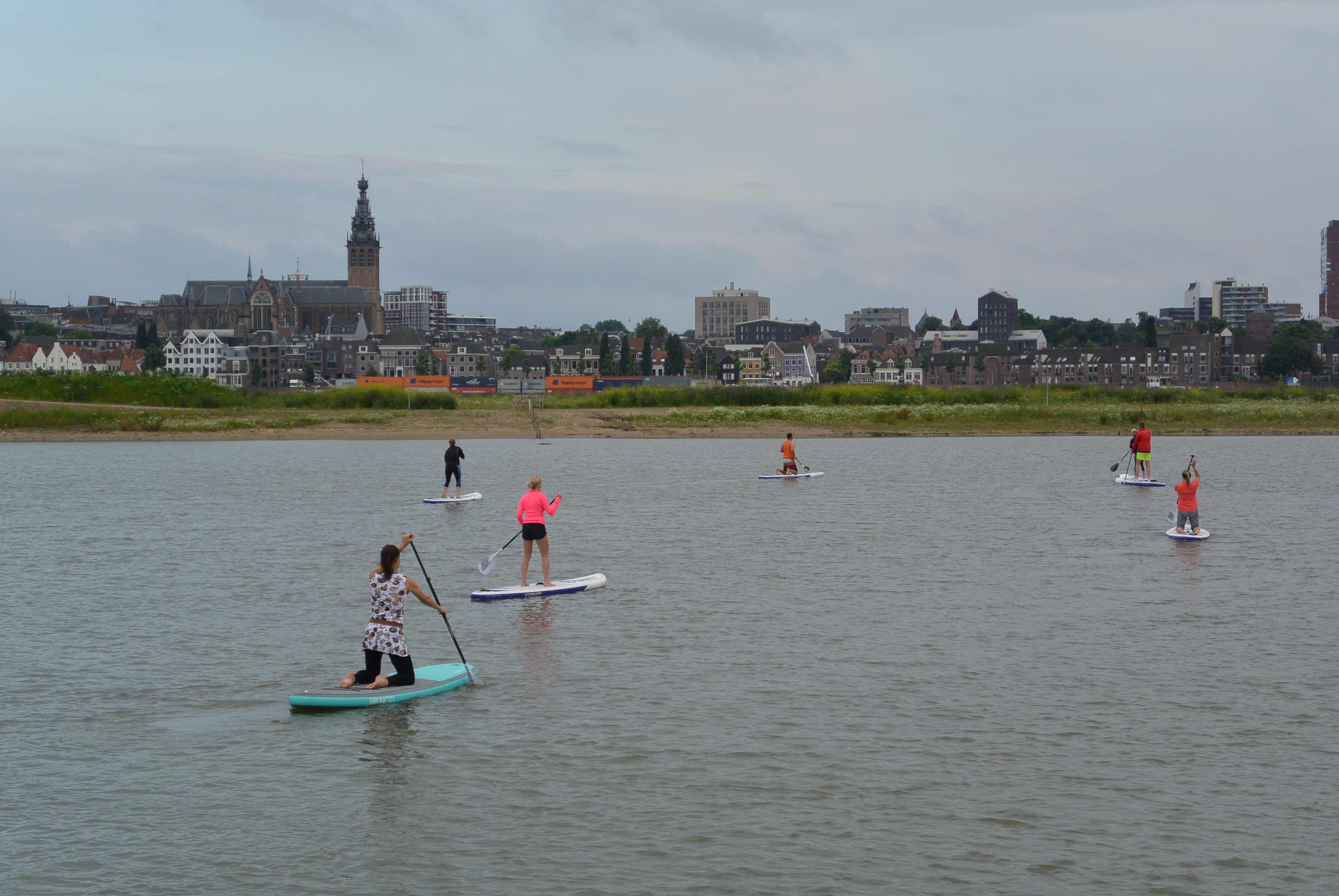 SUP & Yoga op de Spiegelwaal