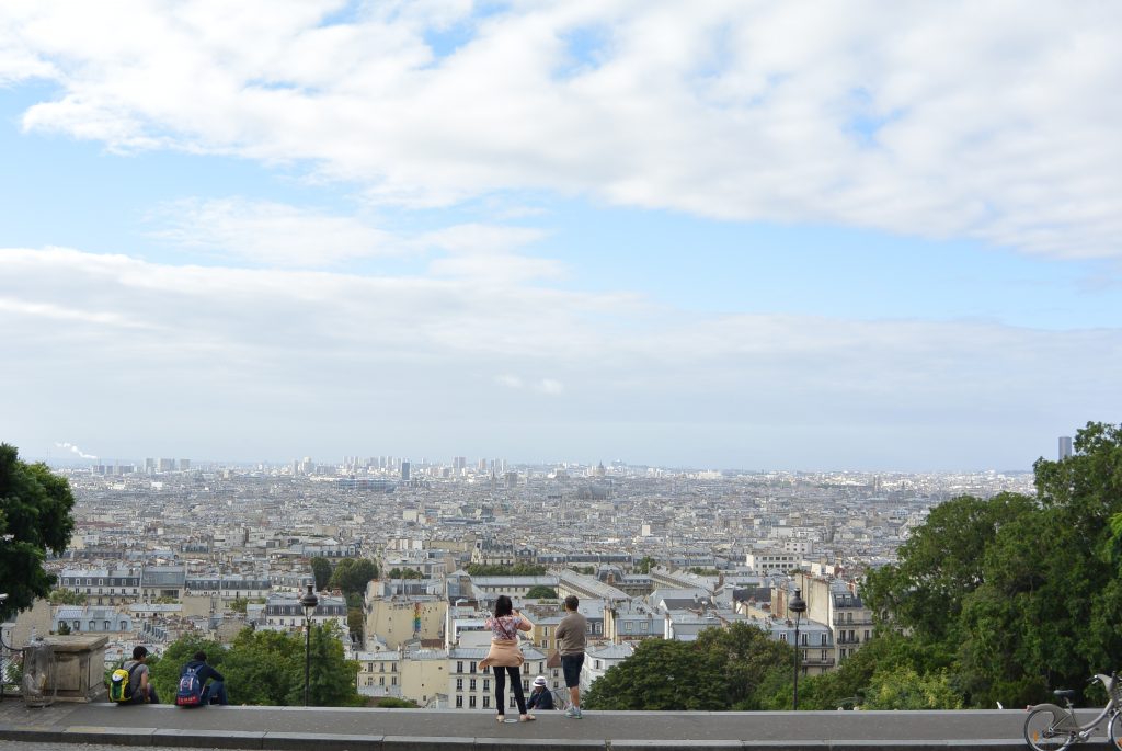 Uitizcht vanaf de Sacre Coeur